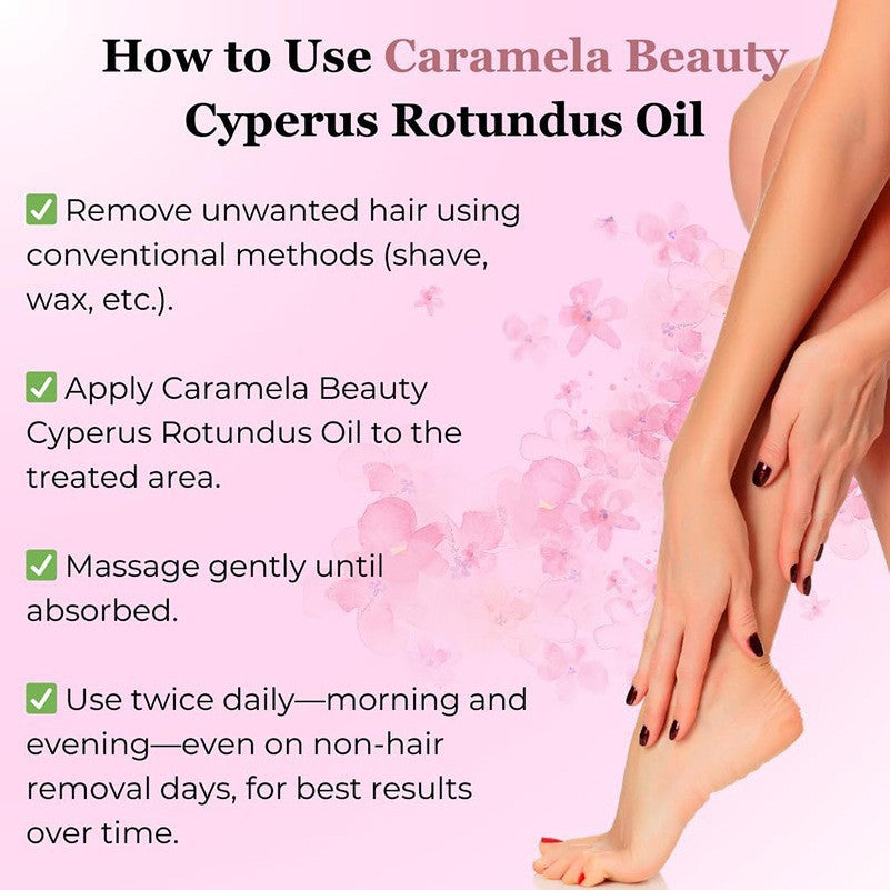 Cyperus Rotundus Oil Body Hair Care Natural Hair Essence Oil