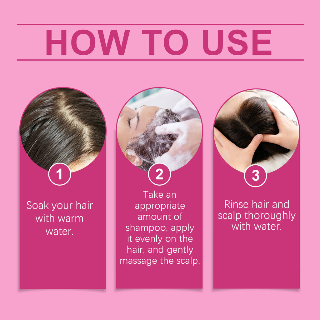 Viareline Glossy Nourishing Shampoo Hydrates Moisturizing Gently Cleans Anti-Dry Hair And Smooth Shampoo