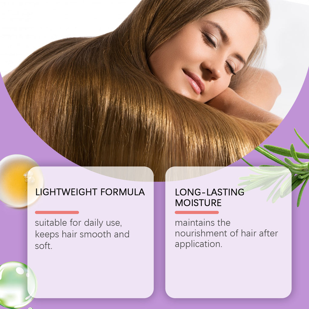 Hoegoa Moisturizing Leave-In Conditioner, Improves Dry And Frizzy Hair, Nourishes And Moisturizes Soft, Smooth And Shiny Hair