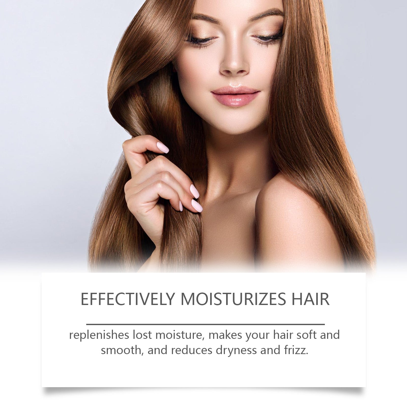 Hoegoa Moisturizing Leave-In Conditioner, Improves Dry And Frizzy Hair, Nourishes And Moisturizes Soft, Smooth And Shiny Hair