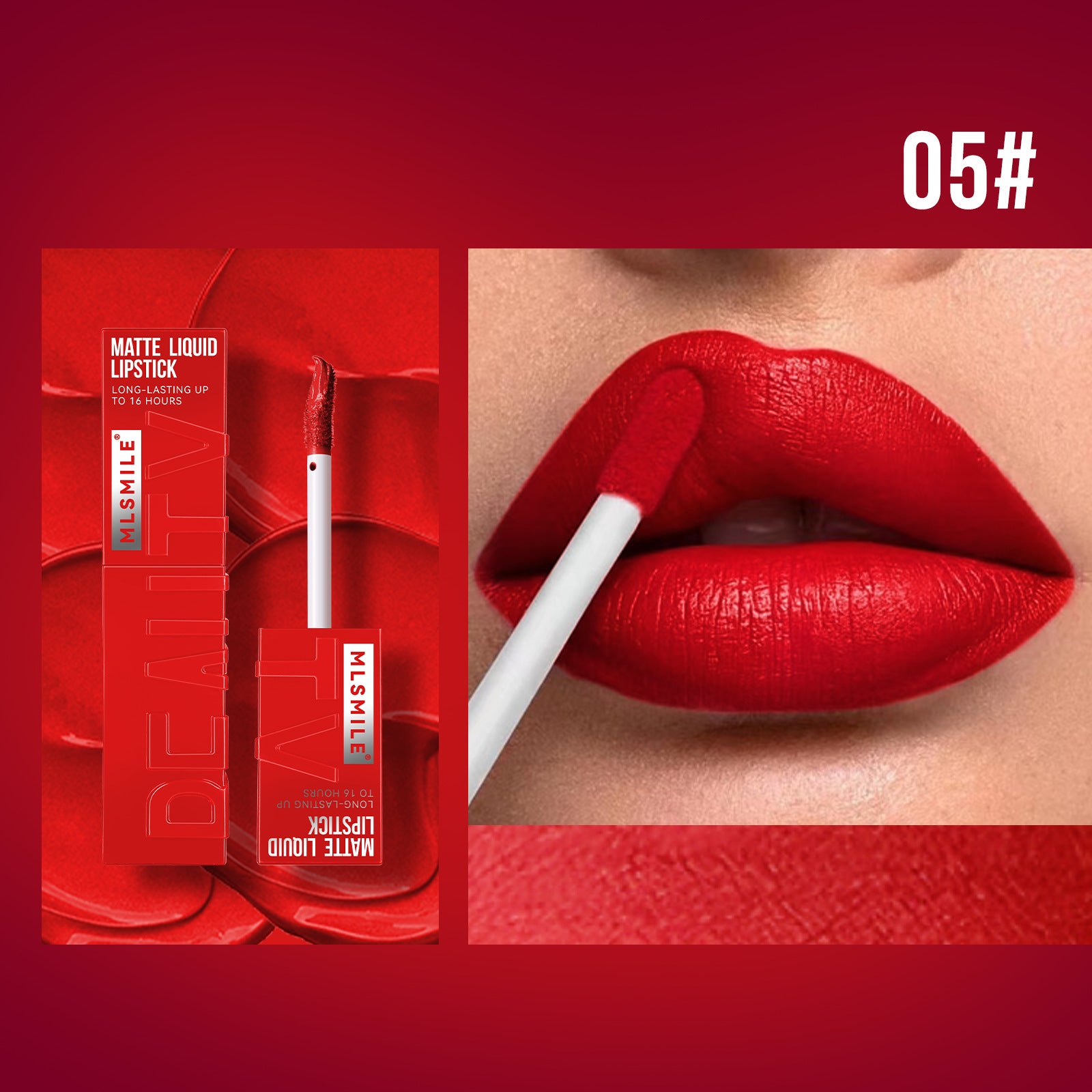 Non stick cup lip gloss matte liquid lipstick