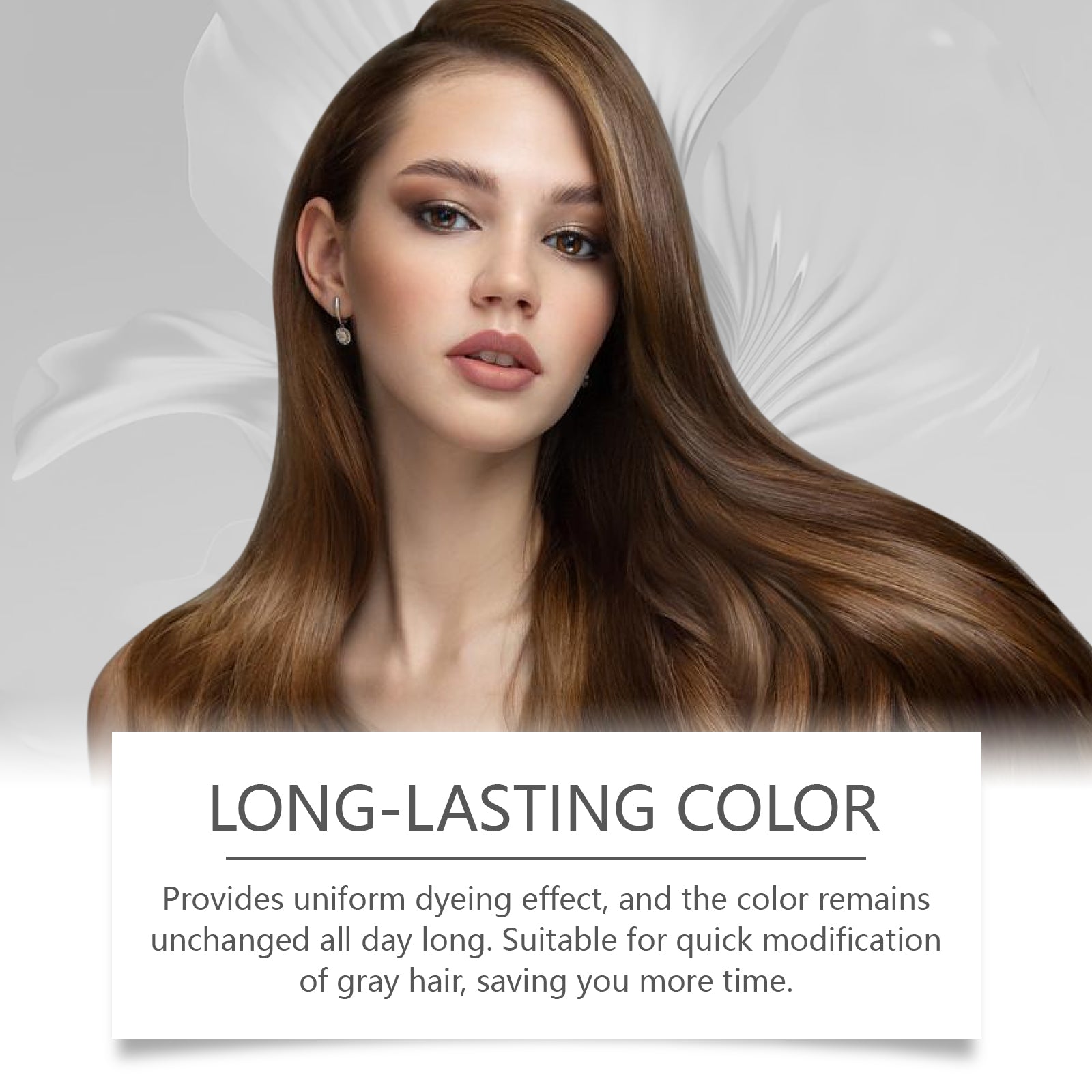 Hoegoa Hair Stick Hair Color Temporary Hair Stick Natural Mild Non-Irritating Color Development Hair Agent