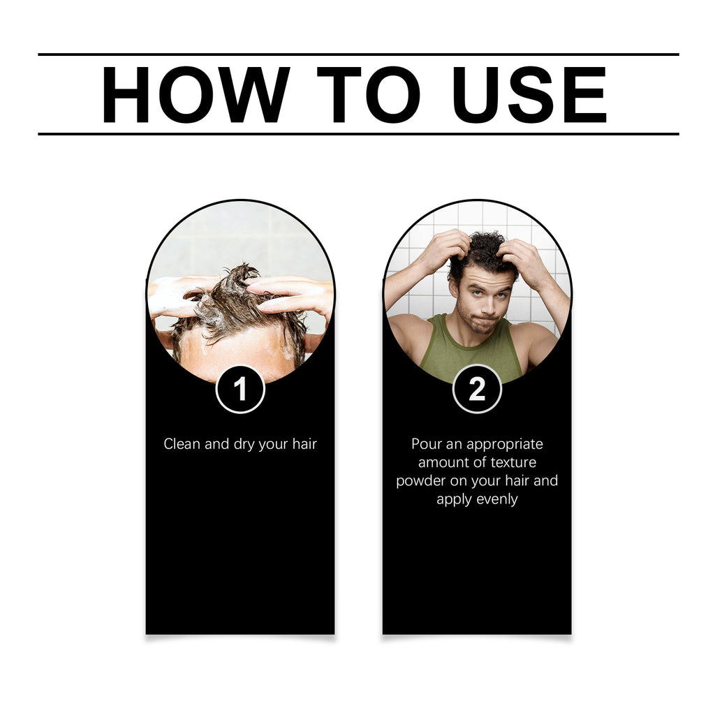 East Moon Men's Styling Volumizing Powder, Fluffy Hair Quality Control Oil Refreshing Hair Care Styling Hair Texture Powder