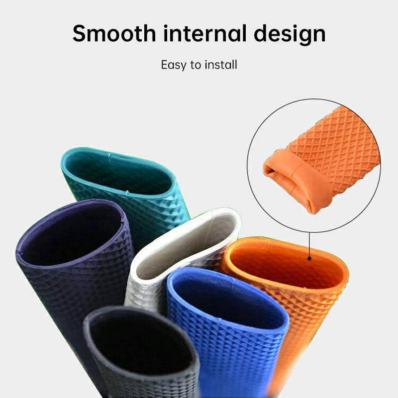 Rubber Anti-Slip Pool Cue Grip Sleeve – Colorful Billiard Stick Handle Protector, Butt Extension Accessory