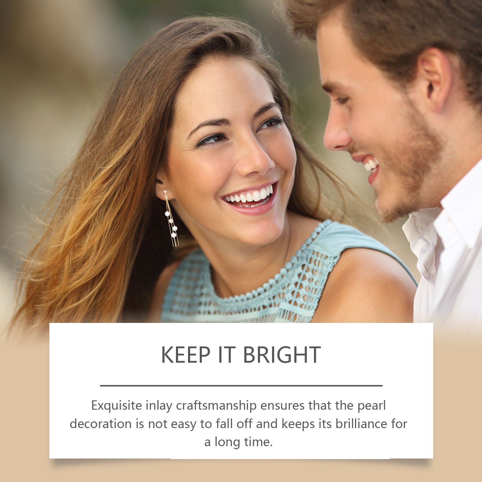 Hoexe Gold Pearl Fringe Earrings Trend Fashion Dating Niche Design Sense Temperament Fringe Earrings For Women
