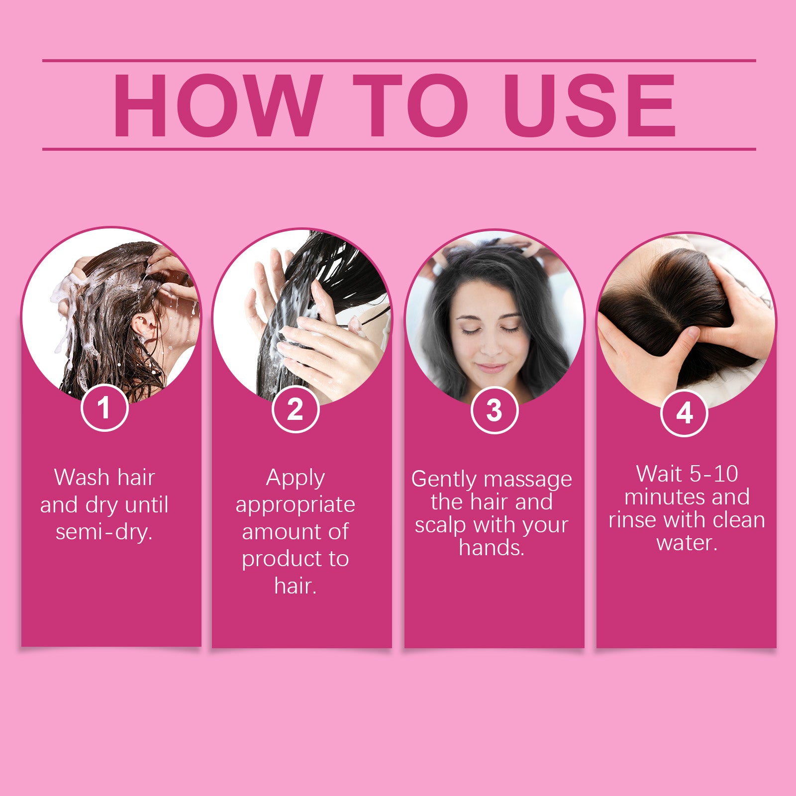 Viareline Glossy Moisturizing Hair Mask Hydrating Moisturizing And Smooth Smoothing Treatment Hair Mask For Dry And Irritated Hair