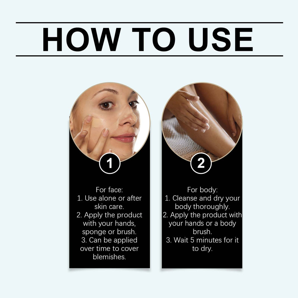 zephoco Medium Skin Long Lasting Concealer, Light And Light Moisturizing Matte Clear Oil Skin Dry Skin