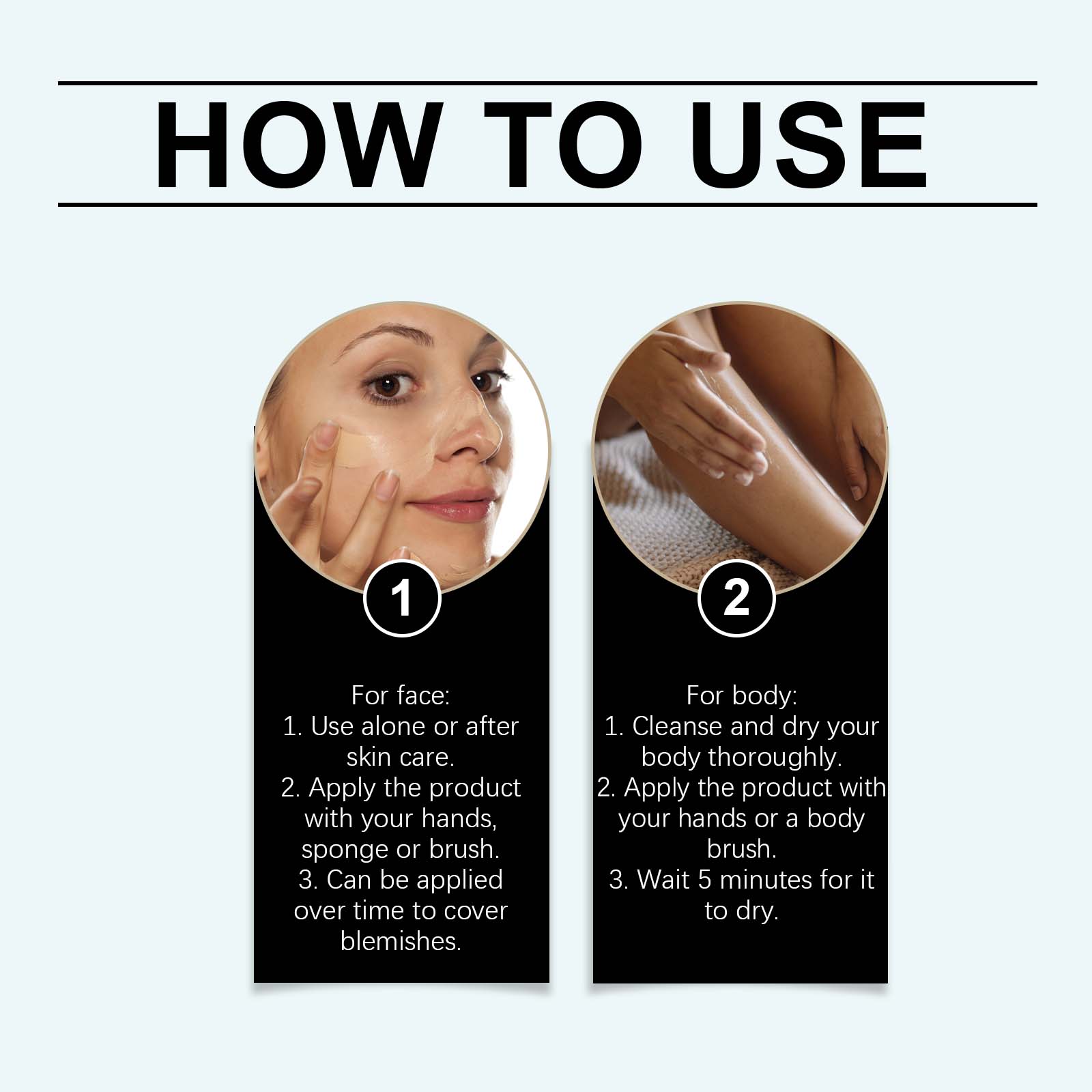 zephoco Medium Skin Long Lasting Concealer, Light And Light Moisturizing Matte Clear Oil Skin Dry Skin