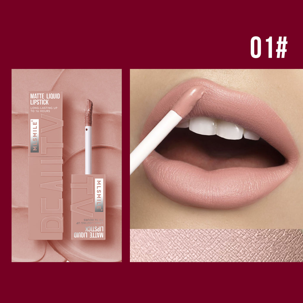 Non stick cup lip gloss matte liquid lipstick