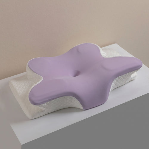 Cooling Viscoelastic Memory Foam Pillow – Heat-Resistant Slow Rebound Cushion