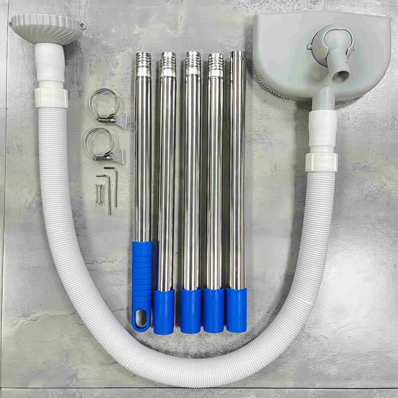 Portable Handheld Pool & Spa Vacuum - Automatic Suction Cleaner for Bathtubs, Hot Tubs, Outdoor Pools
