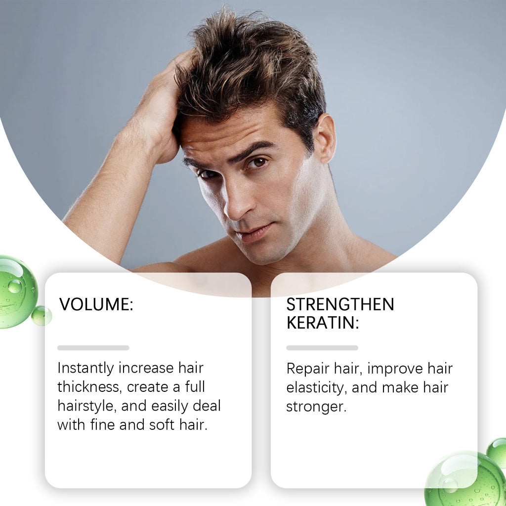 East Moon Men's Styling Volumizing Powder, Fluffy Hair Quality Control Oil Refreshing Hair Care Styling Hair Texture Powder