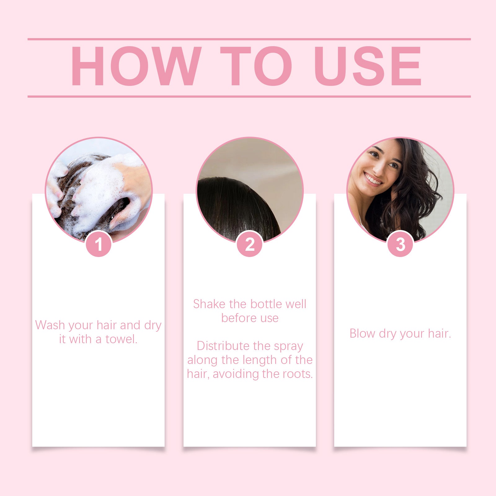 Hoegoa Keratin Hair Conditioner, Gentle Moisturizing Moisturizing Smooth And Smooth Improving Frizz Daily Hair Conditioner Spray