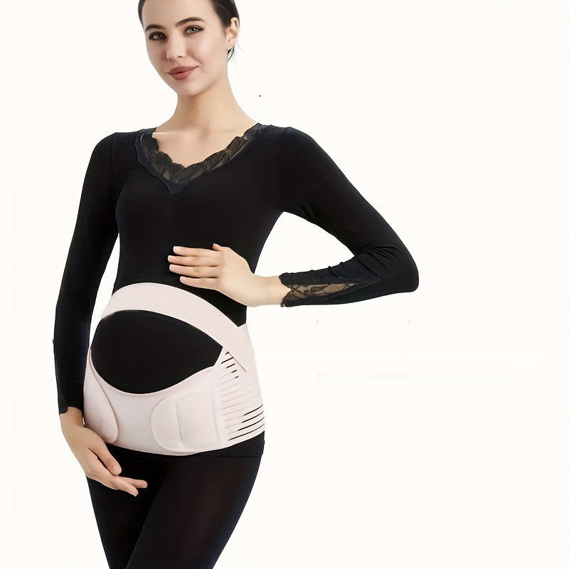 Prenatal abdominal support belt for pregnant women