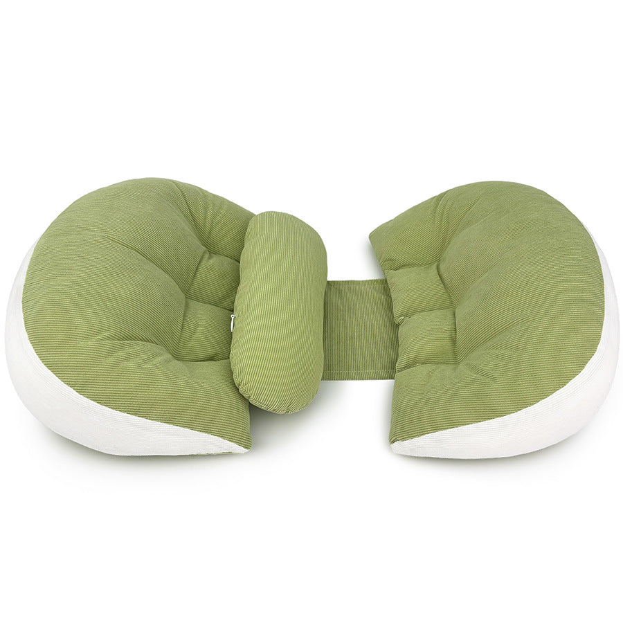 Pregnancy Side Sleeper Pillow with Waist & Belly Support