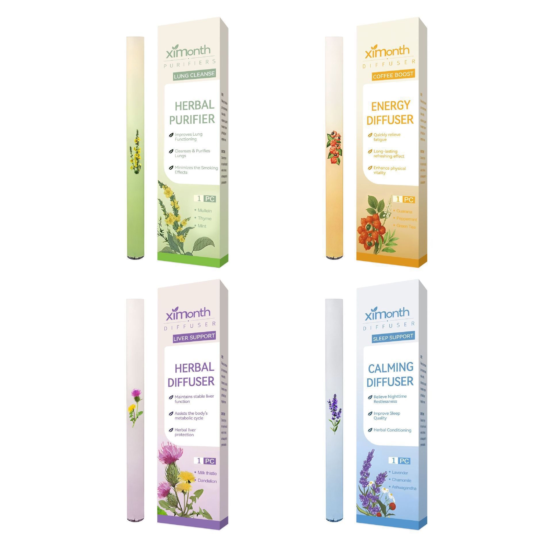 Body Care Stick Ximonth Gentle Nourishing Herbal Essence Moisturizing